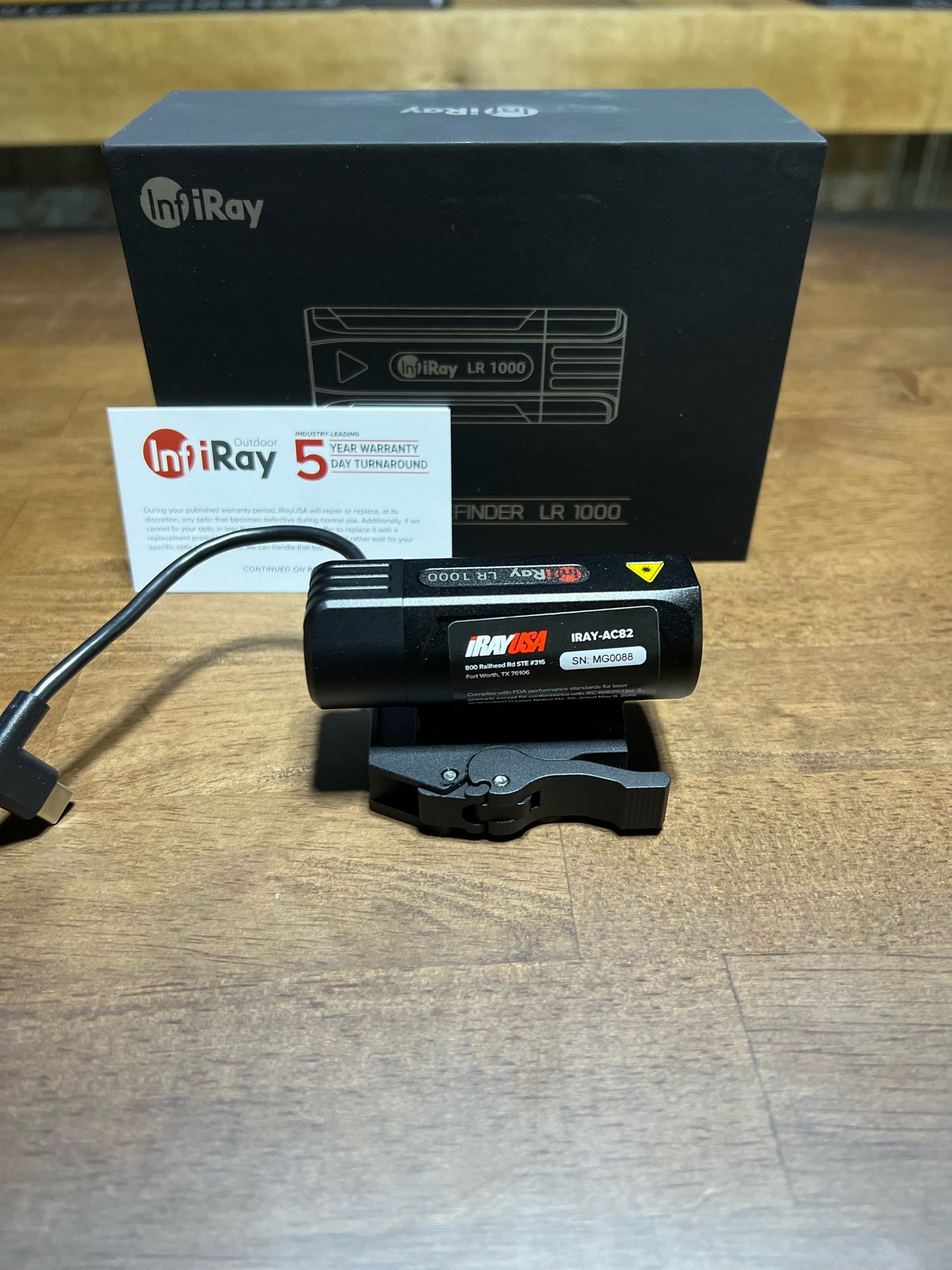 InfiRay Outdoor ILR Laser Rangefinder LRF HYBRID AC82