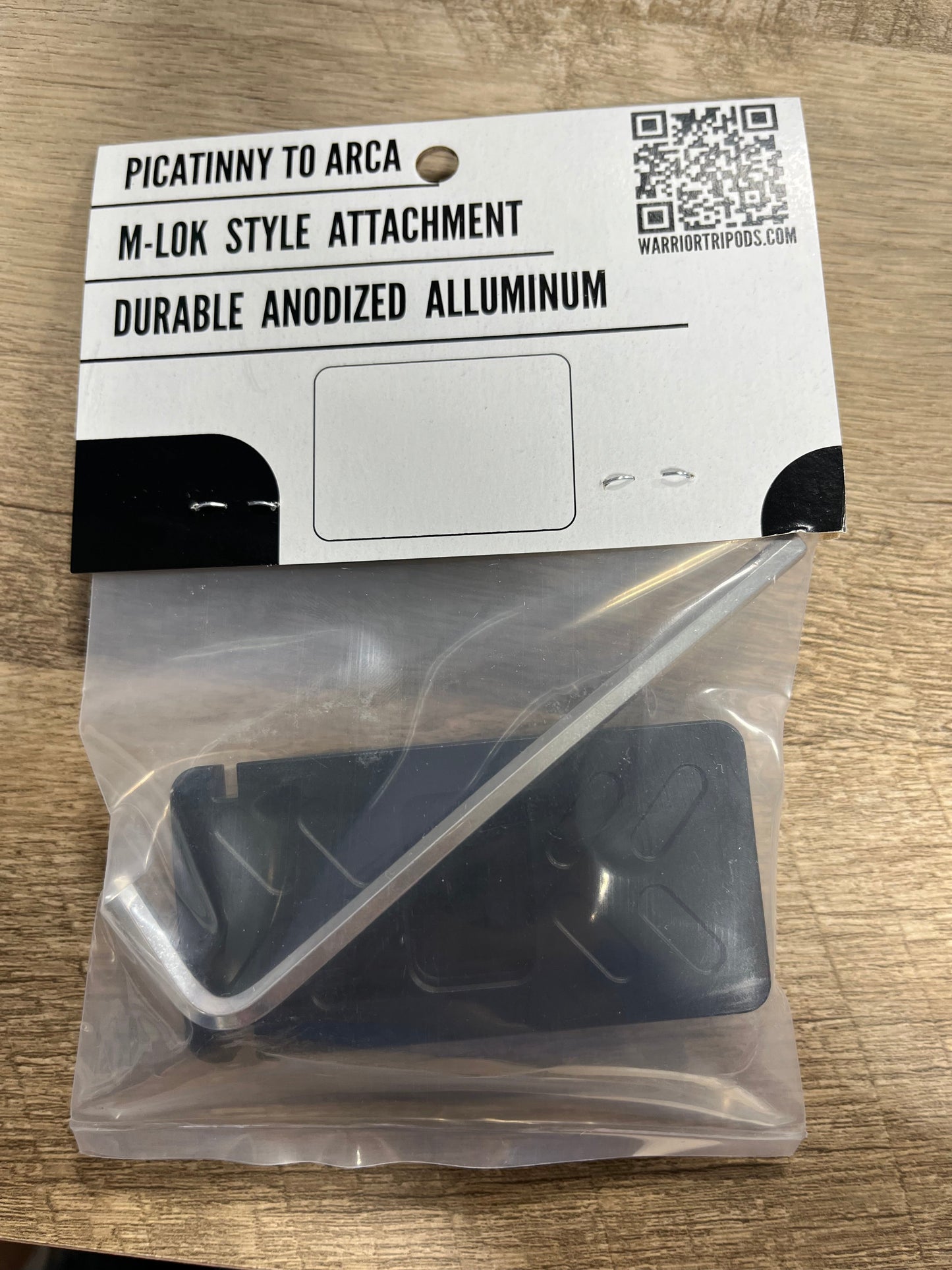 Warrior Tripods Adapter Plate (Picatinny to ARCA)