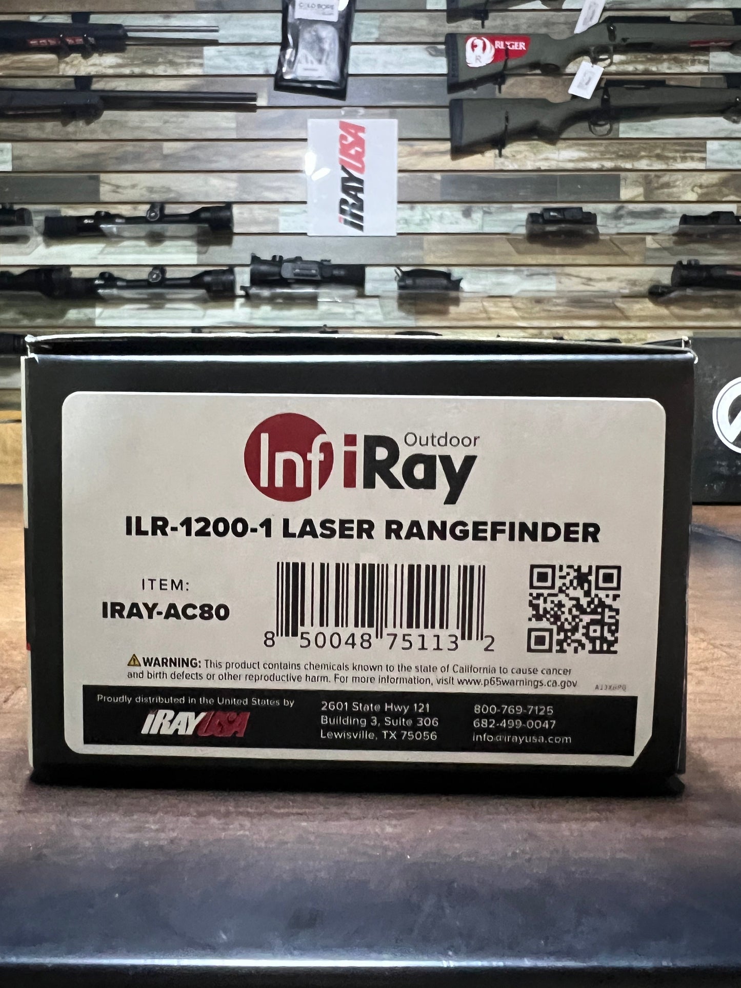 InfiRay Outdoor ILR 1200 Laser Rangefinder (LRF) BOLT AC80