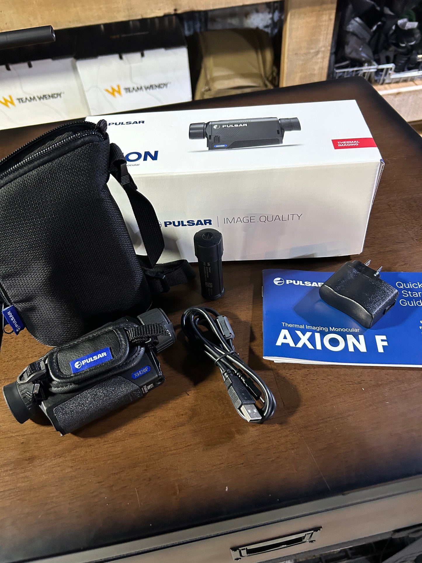 🔥 Sale Pulsar Axion XM30F Thermal Monocular #PL77473 W/ FREE Helmet Mount