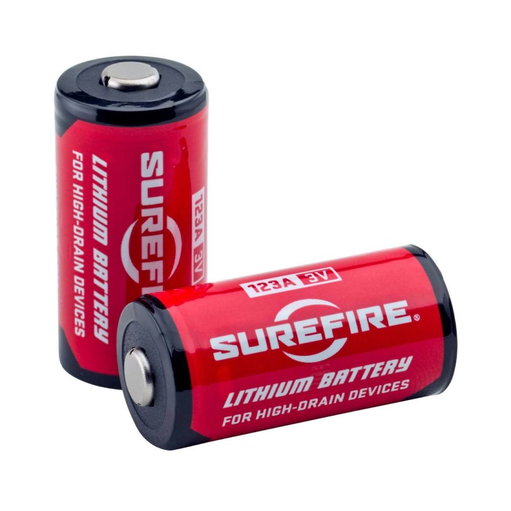SureFire 123 Lithium Batteries 12 pack (NON-RECHARGABLE)