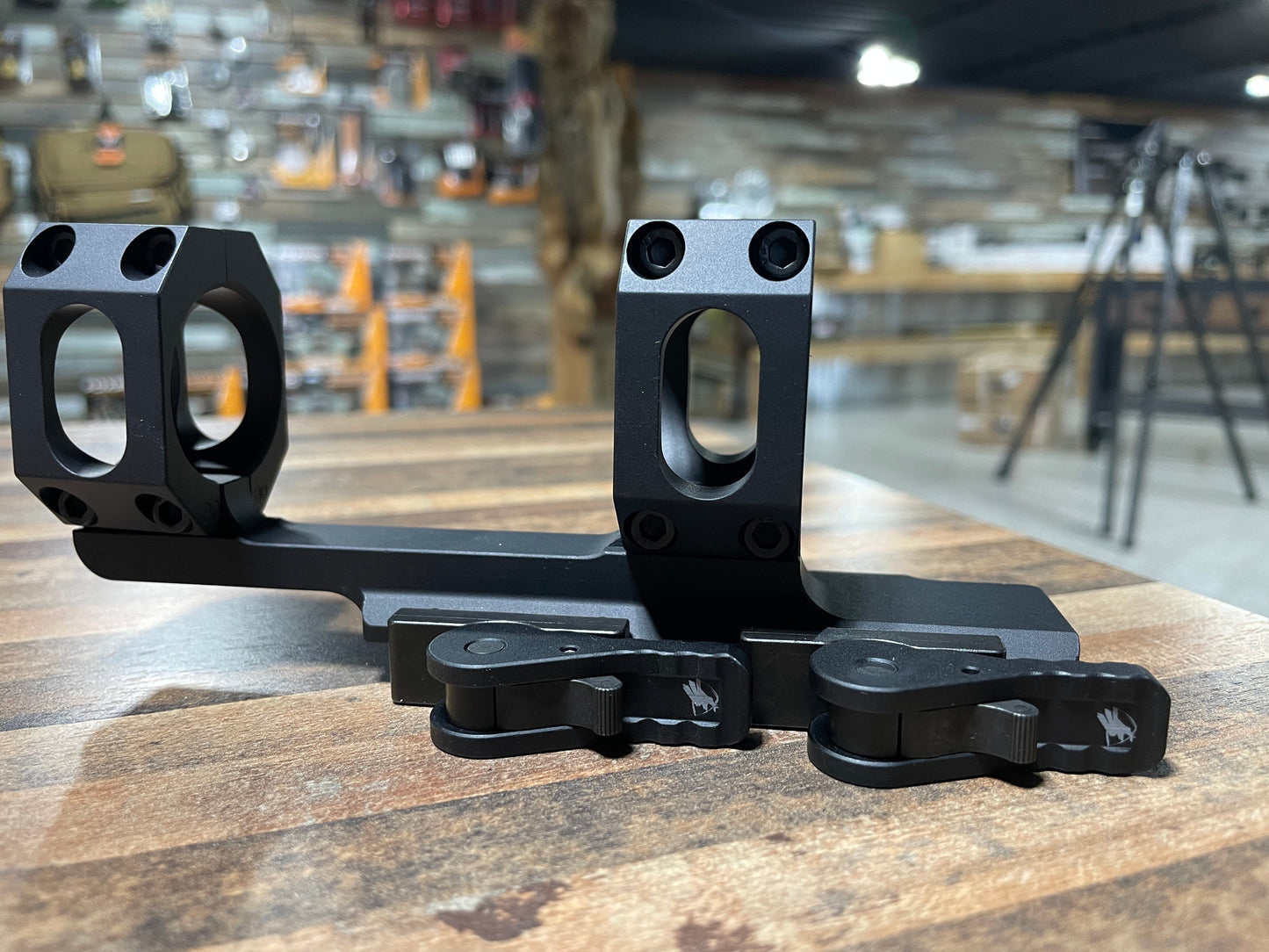 🔥 American Defense AD-RECON 30 STD Optic Mount, Black 30mm