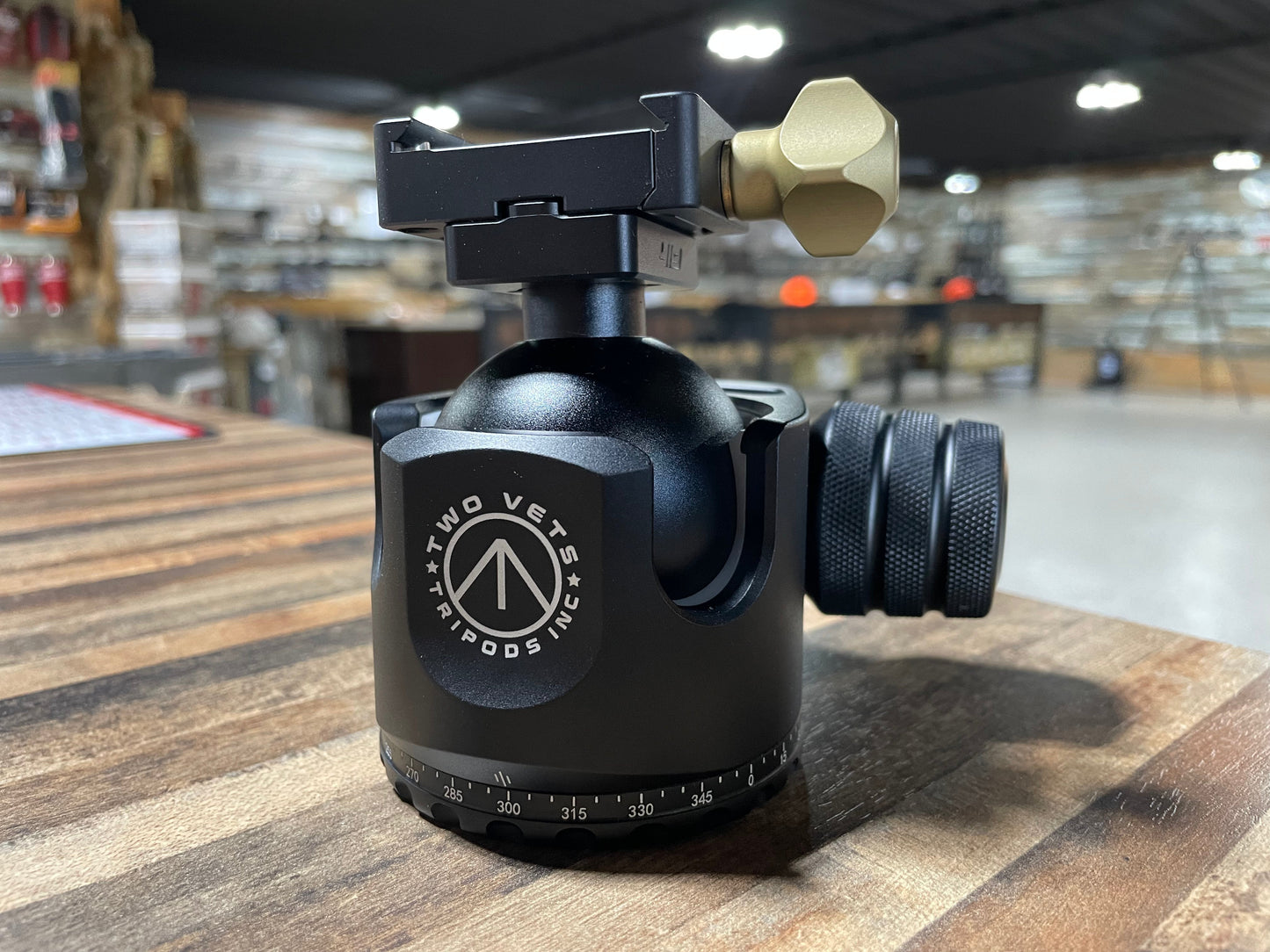 55MM Dual Tension Ballhead W/ Arcalock Dual Clamp (Arca Swiss and Picatinny)