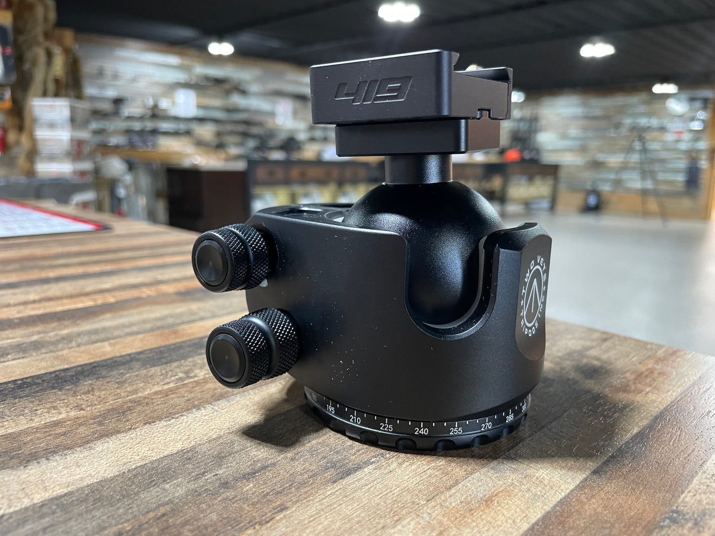 55MM Dual Tension Ballhead W/ Arcalock Dual Clamp (Arca Swiss and Picatinny)