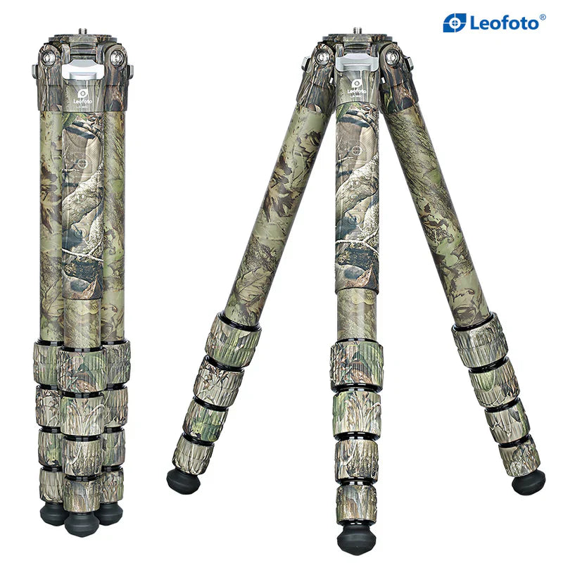 Leofoto LS-365C + LH-40 Full Camo Tripod Kit