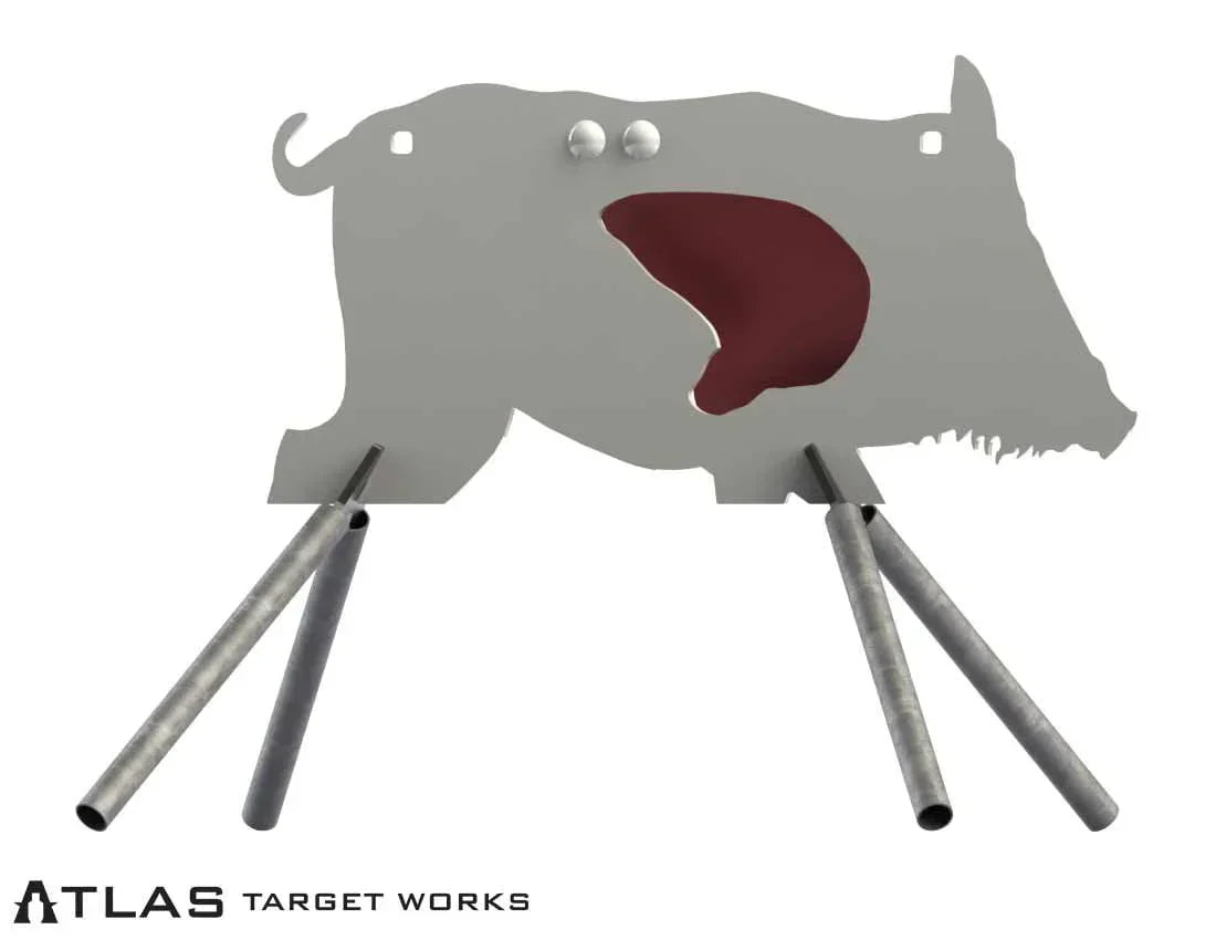 Feral Hog Target W/Reactive Vital