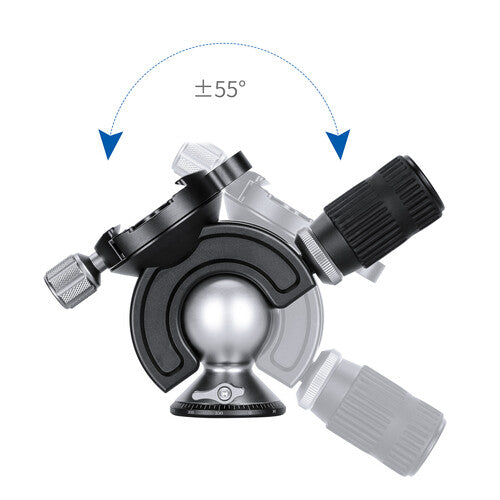 Leofoto MH50 Magic Ball Head with Arca-Type Quick Release Set