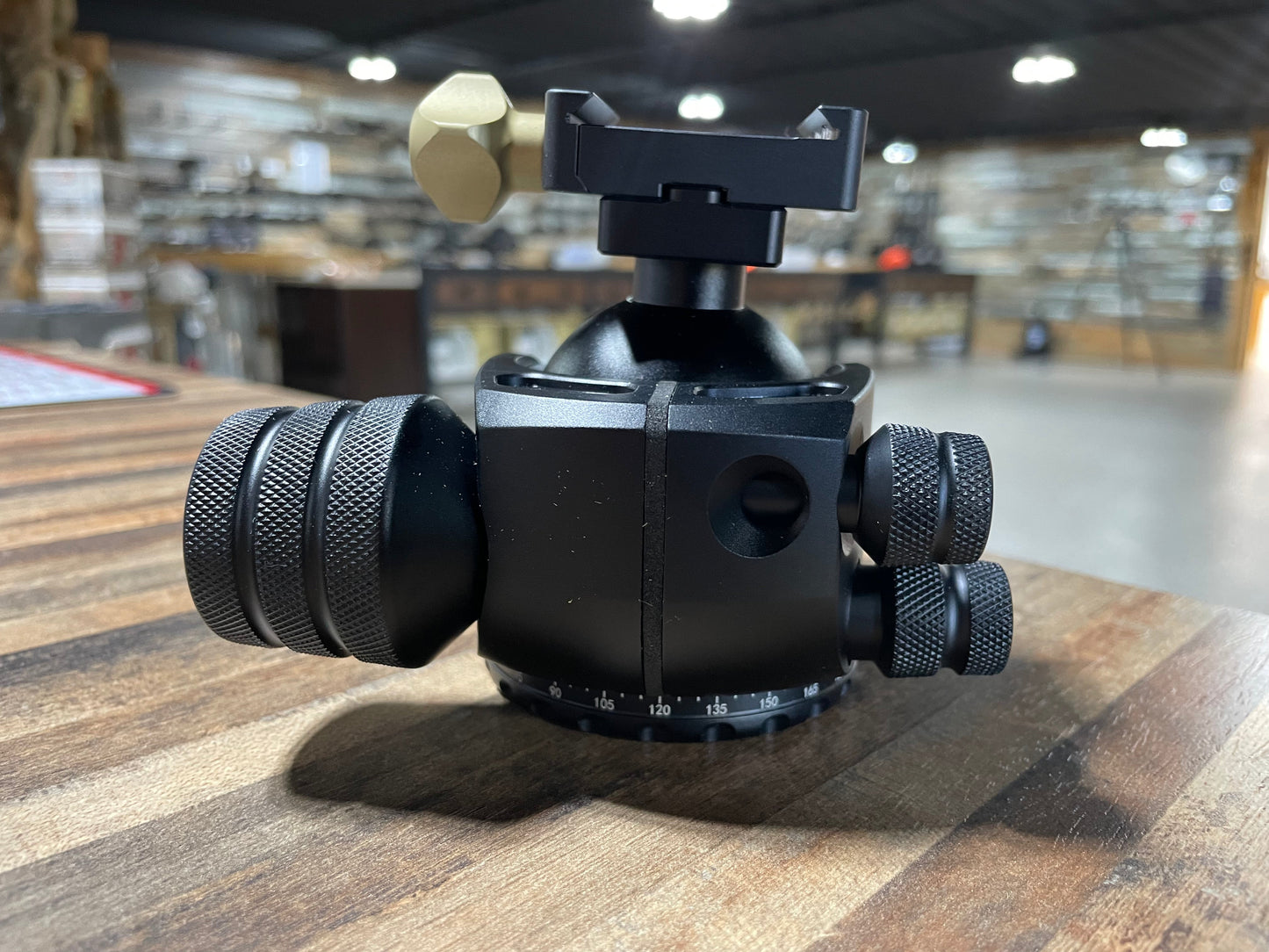 55MM Dual Tension Ballhead W/ Arcalock Dual Clamp (Arca Swiss and Picatinny)