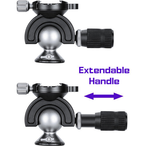 Leofoto MH50 Magic Ball Head with Arca-Type Quick Release Set