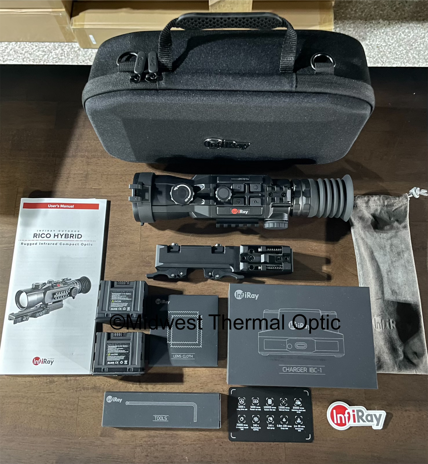 InfiRay Outdoor Rico Hybrid 50 640 Thermal W/ FREE LRF